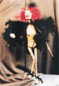 "Vogelhexe", Marionette, 1993